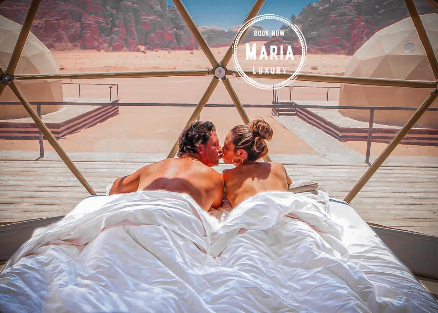 Rum Maria Luxury Camp & Bubble Rooms ワディ ・ラム エクステリア 写真