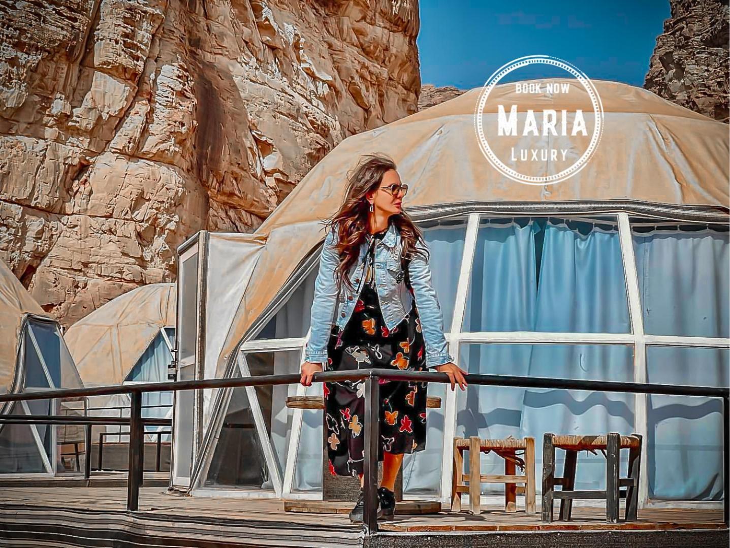 Rum Maria Luxury Camp & Bubble Rooms ワディ ・ラム エクステリア 写真