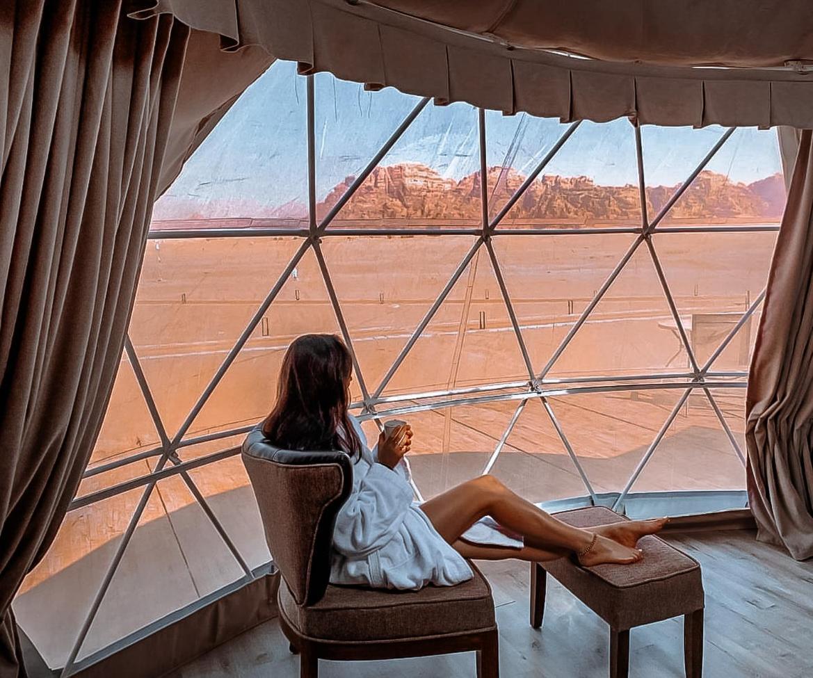 Rum Maria Luxury Camp & Bubble Rooms ワディ ・ラム エクステリア 写真