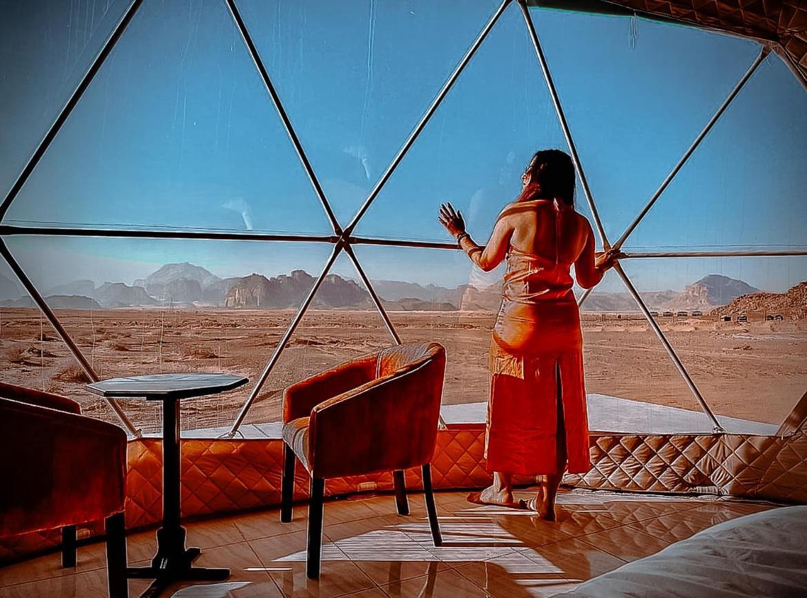 Rum Maria Luxury Camp & Bubble Rooms ワディ ・ラム エクステリア 写真