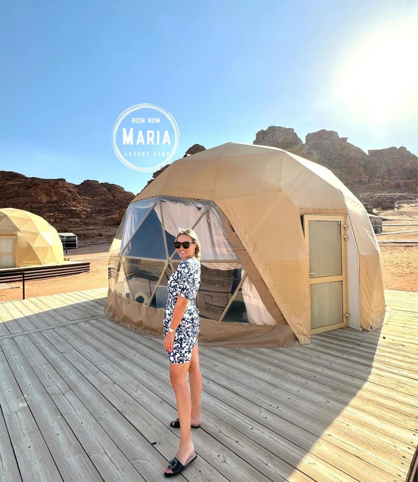 Rum Maria Luxury Camp & Bubble Rooms ワディ ・ラム エクステリア 写真